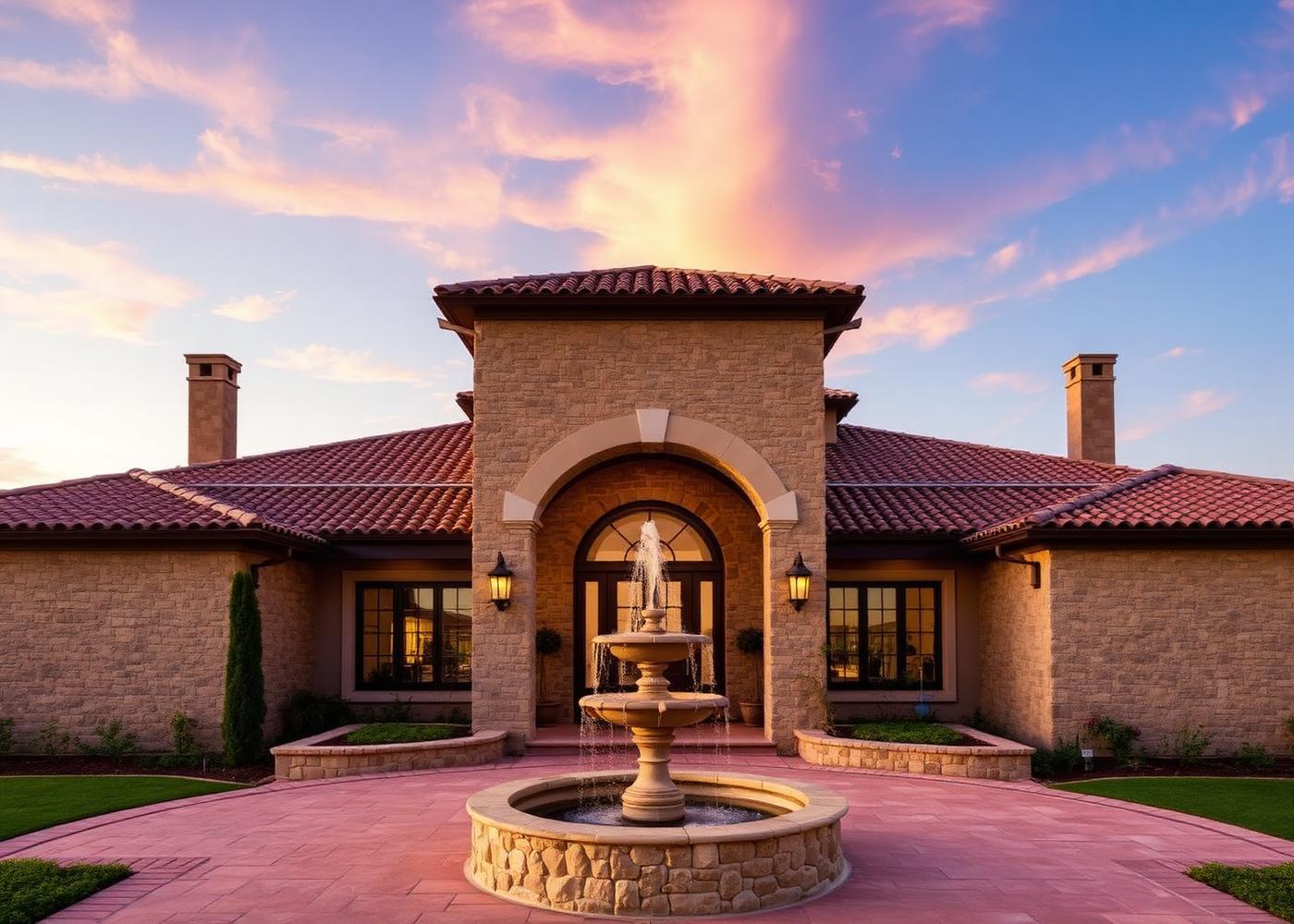 Illustrative generated image: Villa Exterior Concept